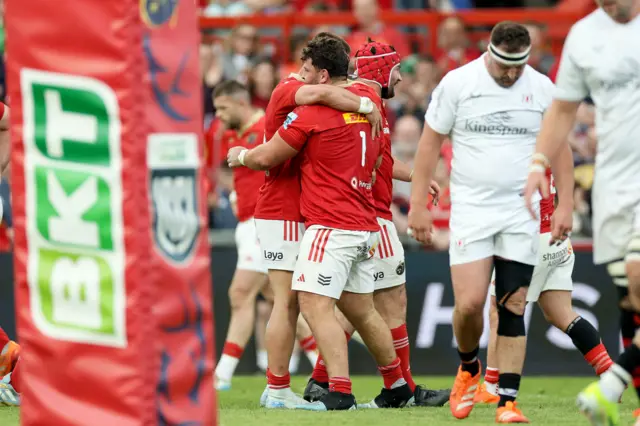 Munster celebrate