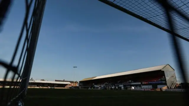 A general view of Somerset Park
