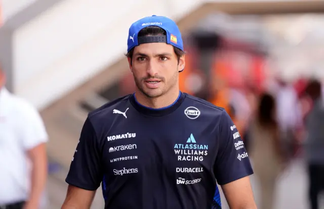 Carlos Sainz at the Spanish Grand Prix
