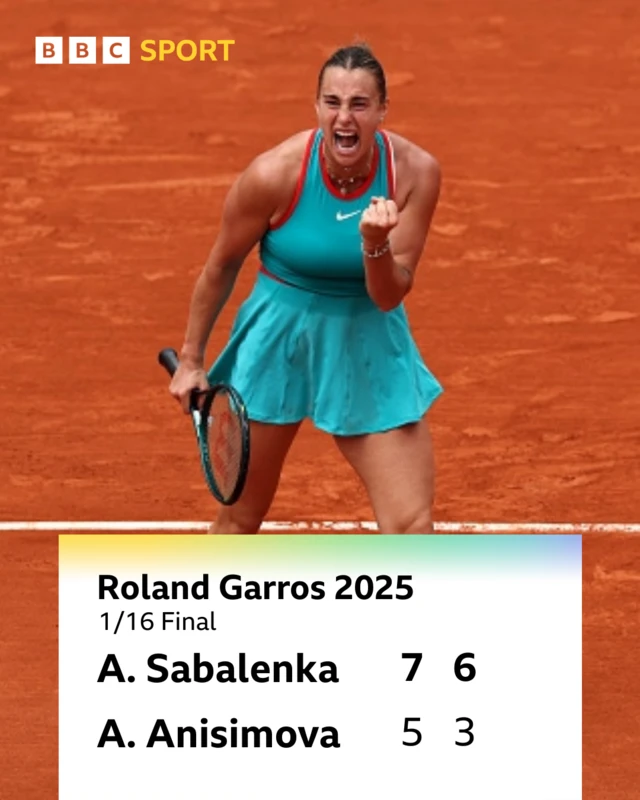 Sabalenka graphic