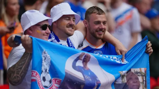 Oldham Athletic fans