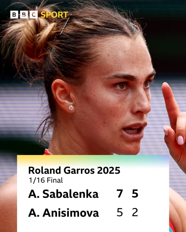 Sabalenka graphic