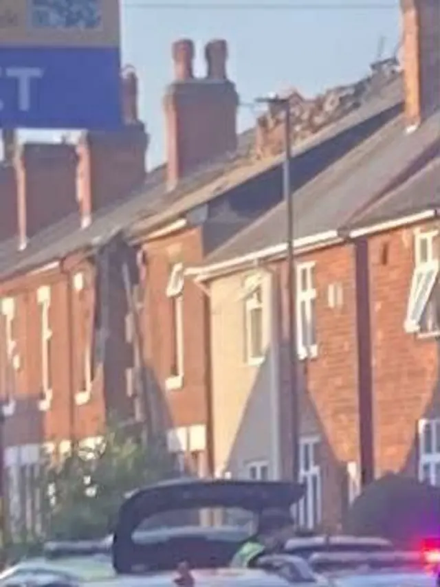 Damage to a house