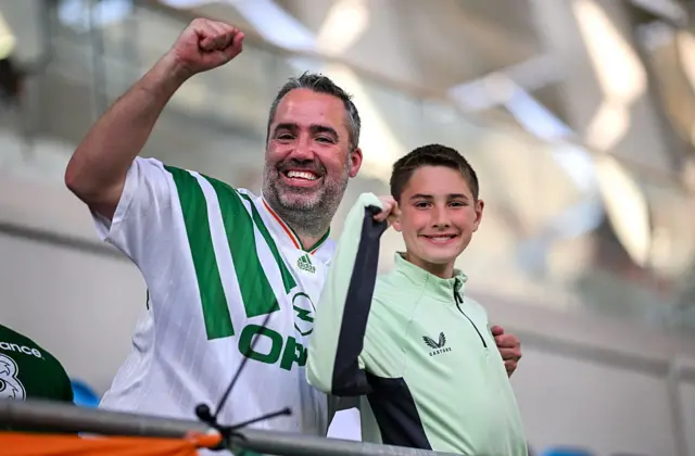Republic of Ireland fans