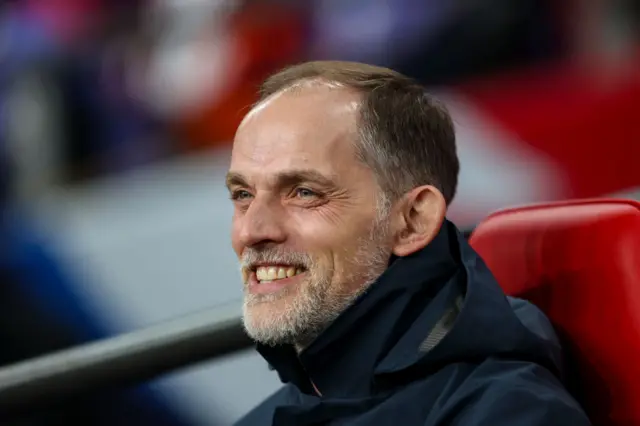Thomas Tuchel smiling