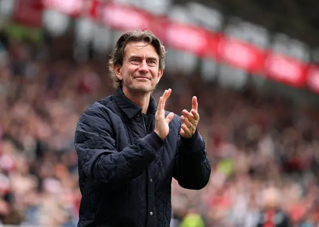 Brentford manager Thomas Frank