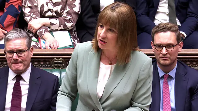 Rachel Reeves in Parliament