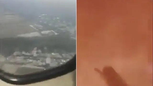 screengrabs from a video purporting to be from India but is actually from Nepal