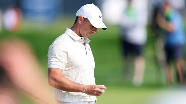 Rory McIlroy at the US Open
