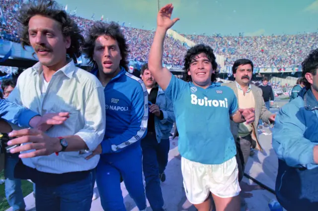 Maradona in Napoli