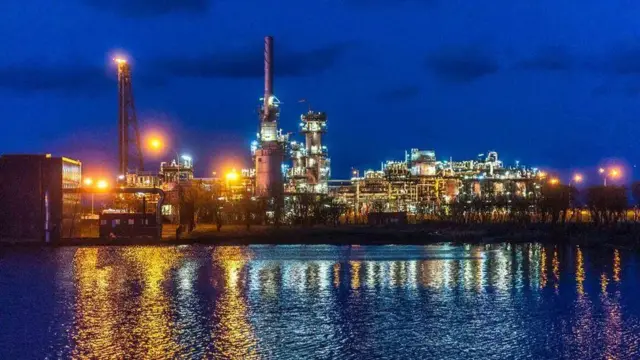 The St Fergus gas terminal in Aberdeenshire is the planned site of a new carbon capture project