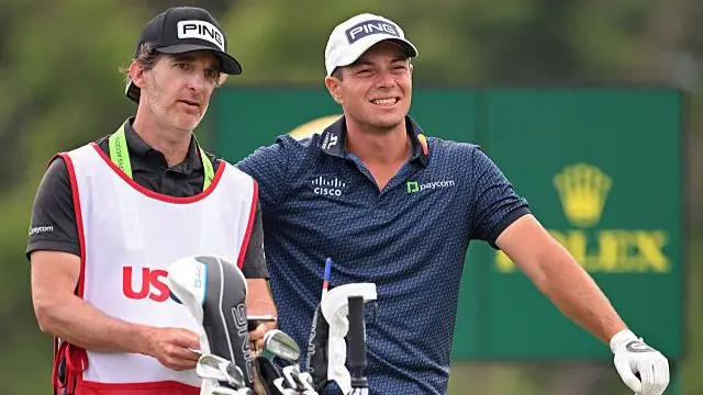 Viktor Hovland at the US Open