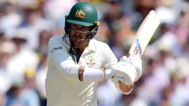 Mitchell Starc batting