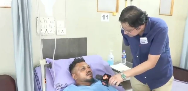 Survivor of the crash speaks to India state broadcaster