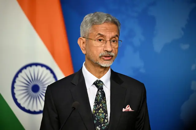 Indian Foreign Minister S Jaishankar