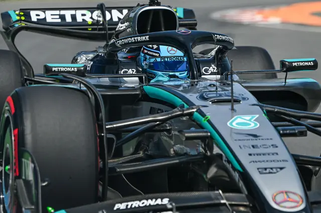 George Russell at Canadian Grand Prix