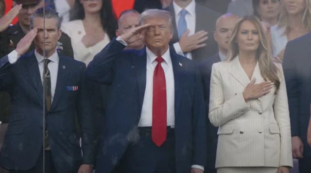 Pete Hegseth, Donald Trump, Melania Trump