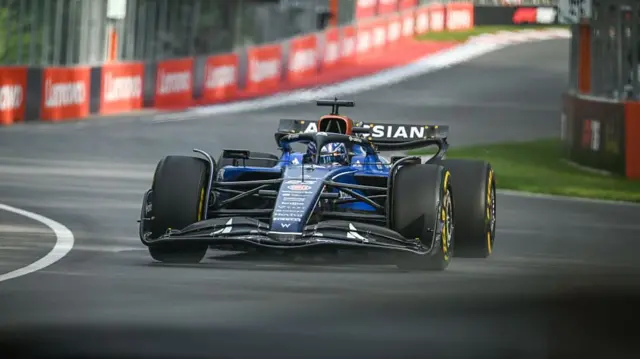 Alex Albon of Williams