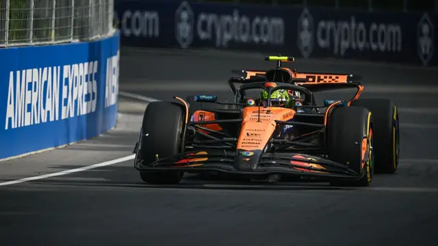 Lando Norris of McLaren