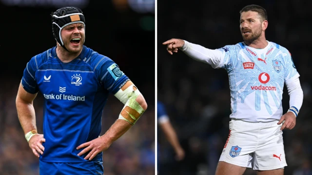 James Ryan and Willie Le Roux