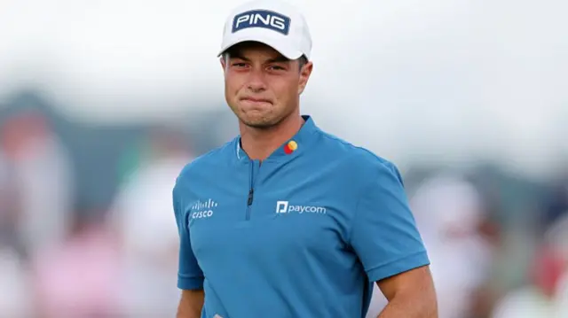 Viktor Hovland at the US Open