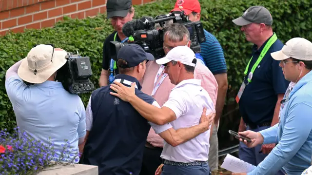 Rory McIlroy meets the media