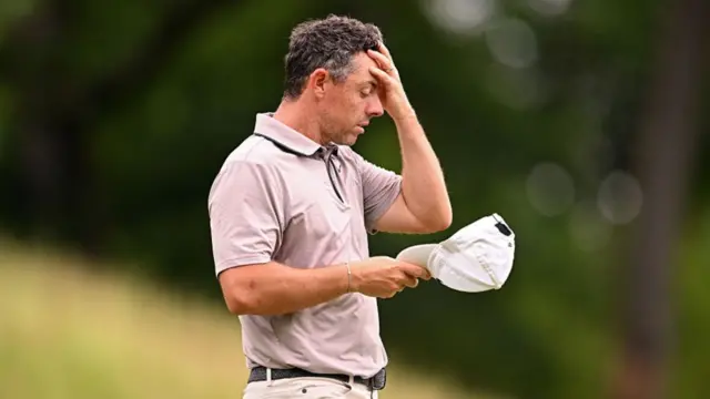 Rory McIlroy at the US Open