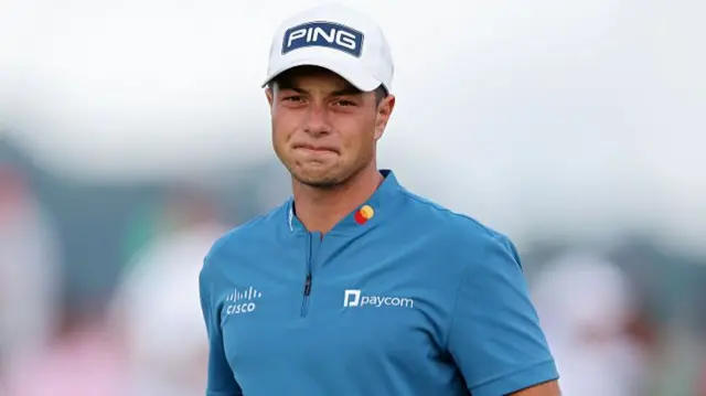 Viktor Hovland at the US Open