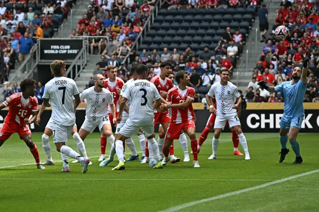 Kingsley Coman score for Bayer Munich