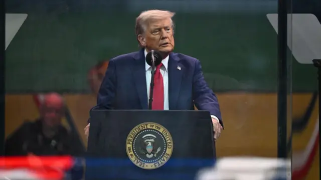 US President Donald Trump