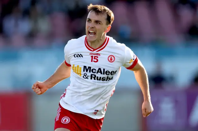 Darragh Canavan celebrates