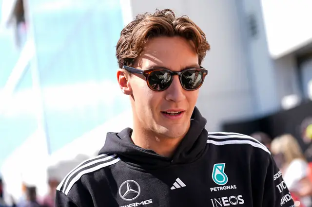 George Russell at the Canadian Grand Prix