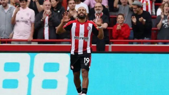 Bryan Mbeumo for Brentford