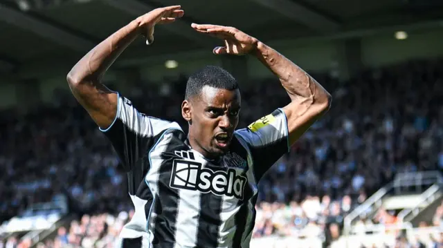 Alexander Isak for Newcastle United