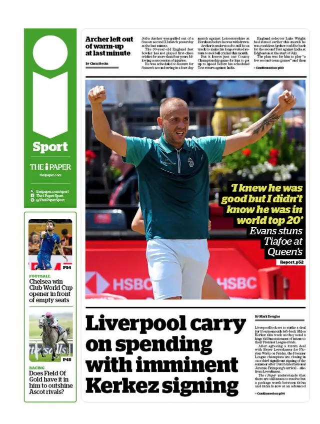 the i back page