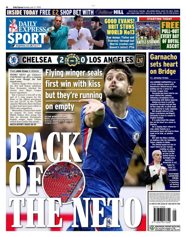 Express back page