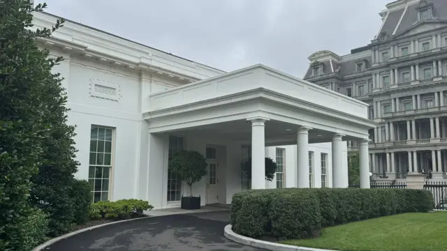Exterior of the West Wing of the White House