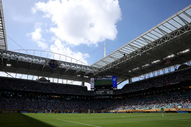 General view inside the stadium