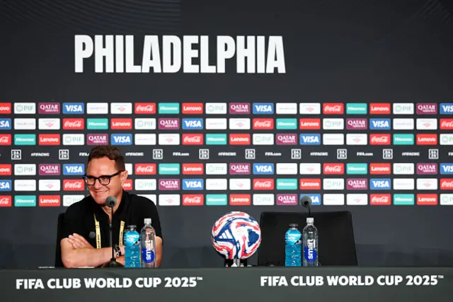 Amine Benhachem, head coach of Wydad AC, speaks