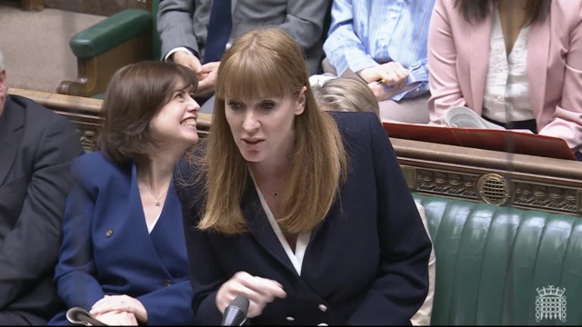 Angela Rayner at PMQs