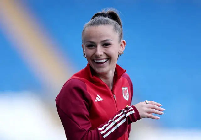 Hannah Cain smiles