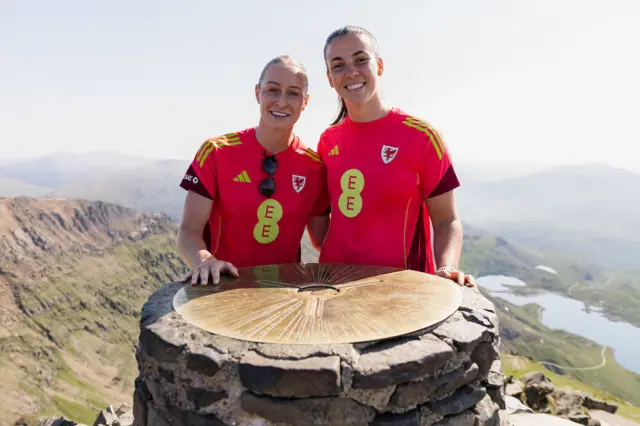 Wales duo Rhiannon Roberts and Olivia Clark