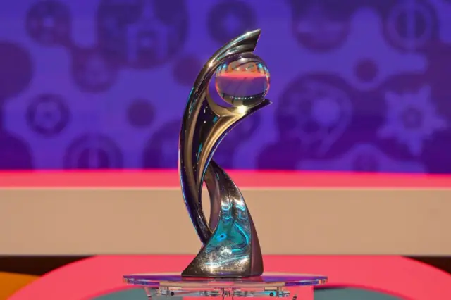 The Euro 2025 trophy