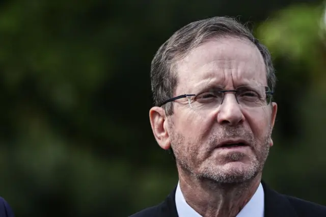 Israeli President Isaac Herzog