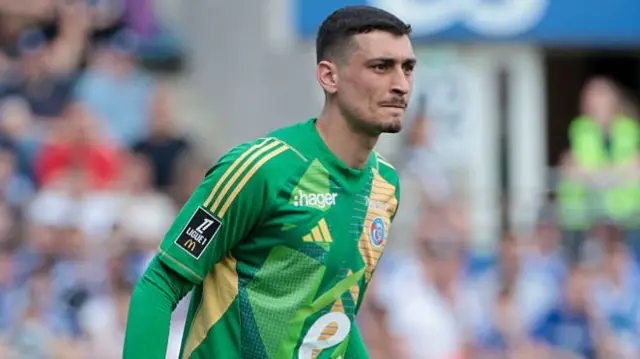 Strasbourg goalkeeper Djordje Petrovic