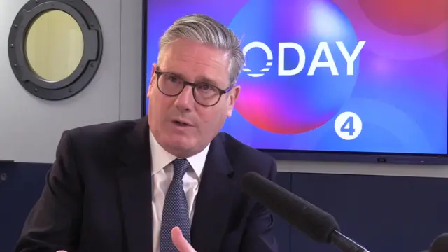 Starmer speaks to the Today programme