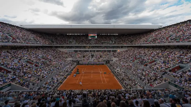 A view of Court Philippe Chatrier