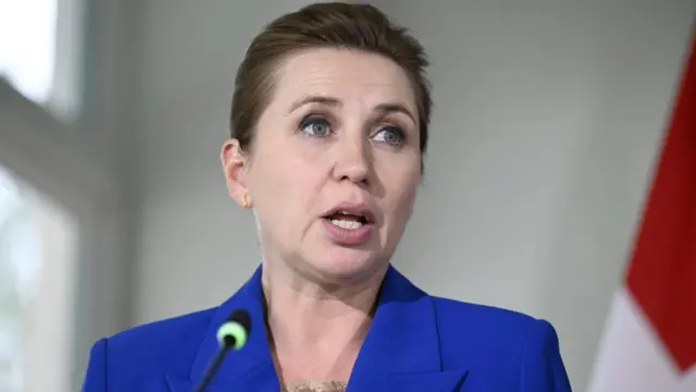 Denmark's Prime Minister Mette Frederiksen