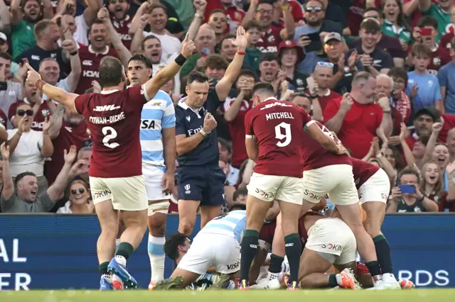 Lions celebrate