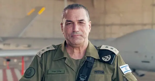 Eyal Zamir in his IDF uniform